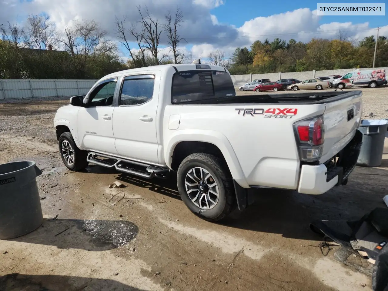 3TYCZ5AN8MT032941 2021 Toyota Tacoma Double Cab