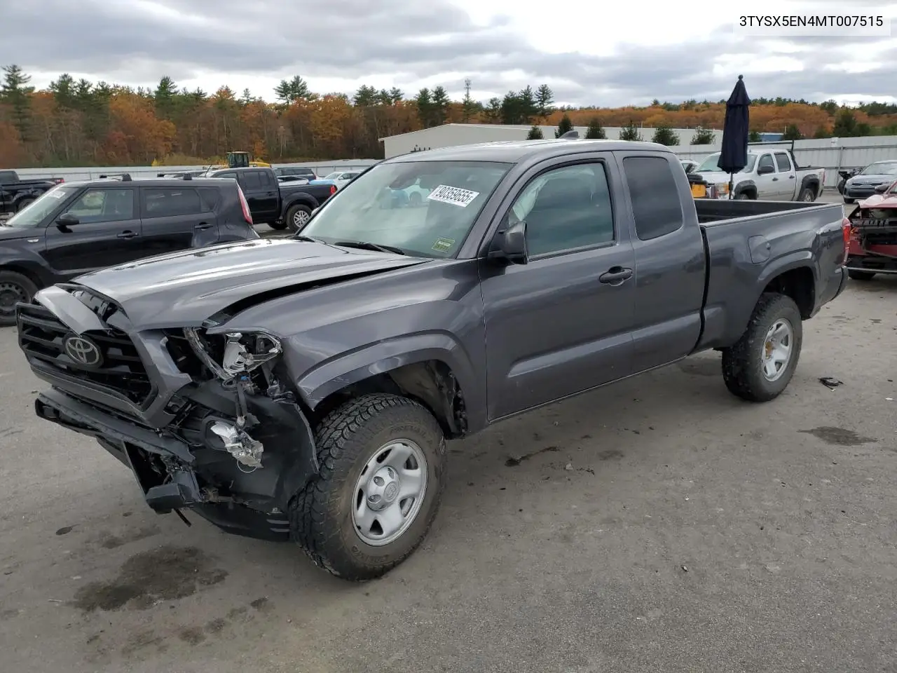 3TYSX5EN4MT007515 2021 Toyota Tacoma Access Cab