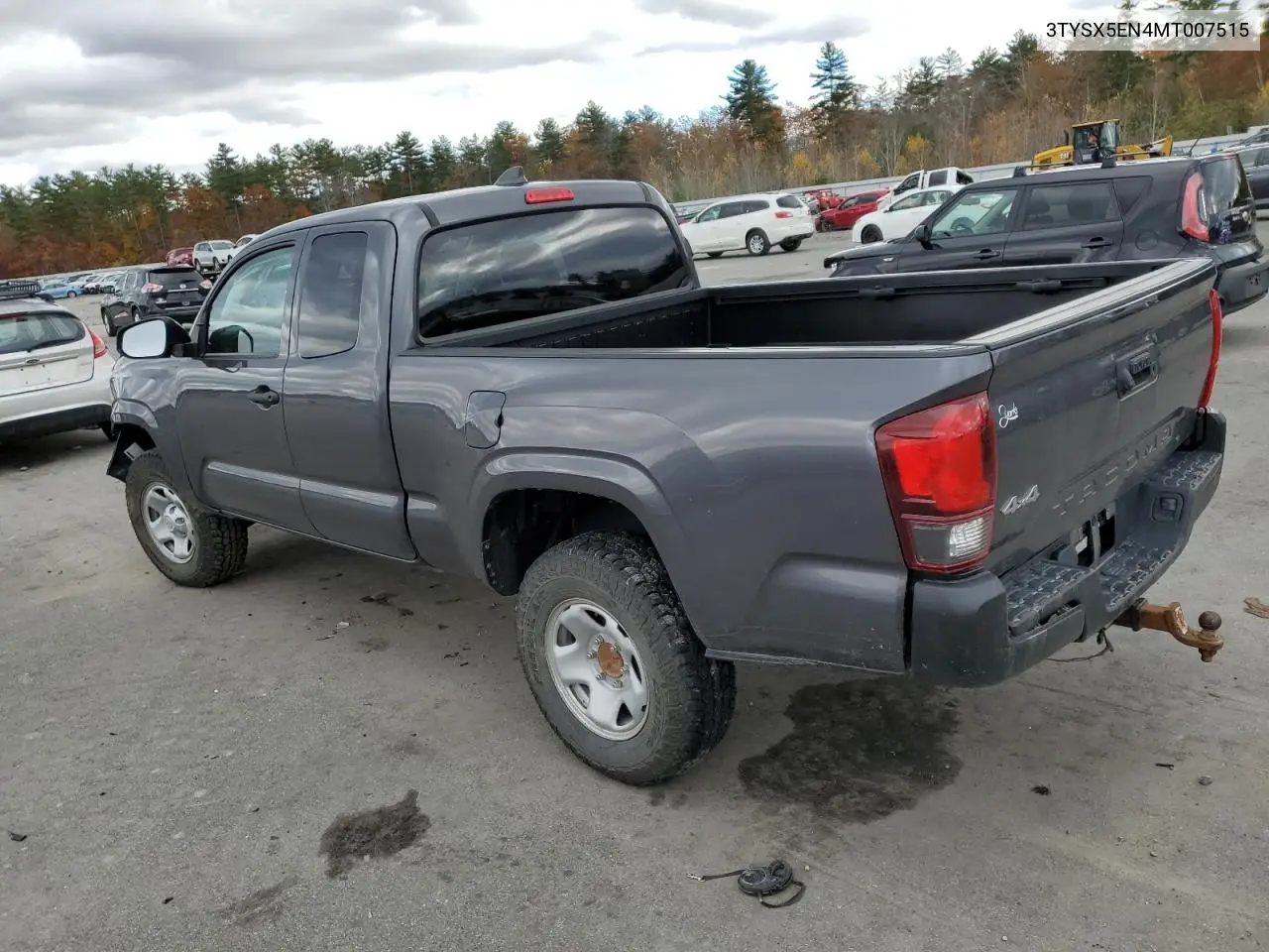 3TYSX5EN4MT007515 2021 Toyota Tacoma Access Cab