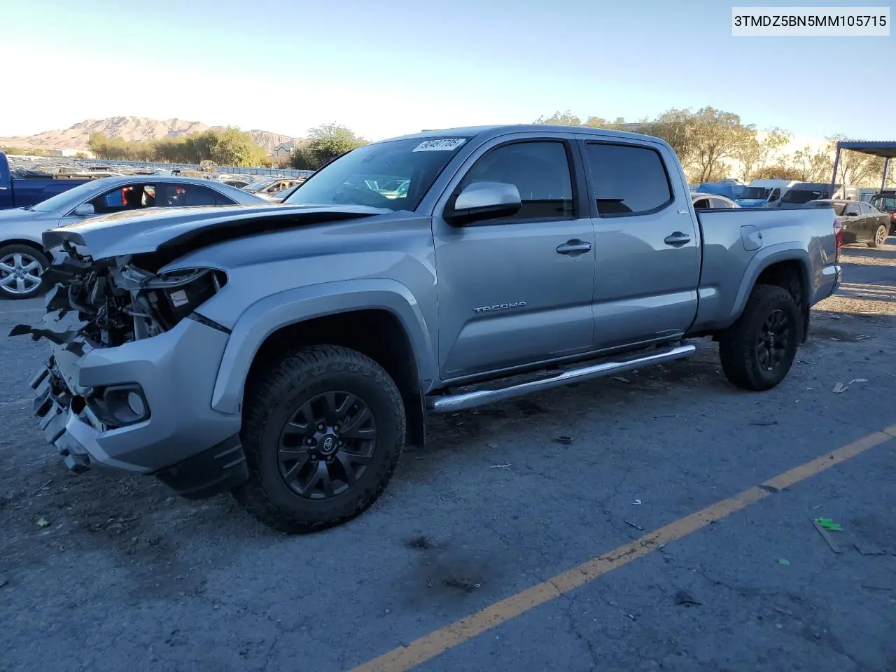 3TMDZ5BN5MM105715 2021 Toyota Tacoma Double Cab