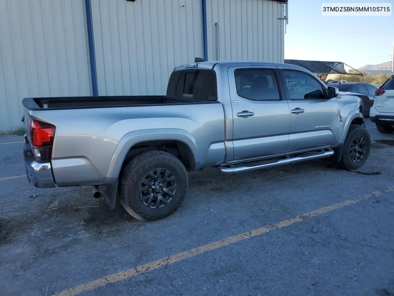 3TMDZ5BN5MM105715 2021 Toyota Tacoma Double Cab