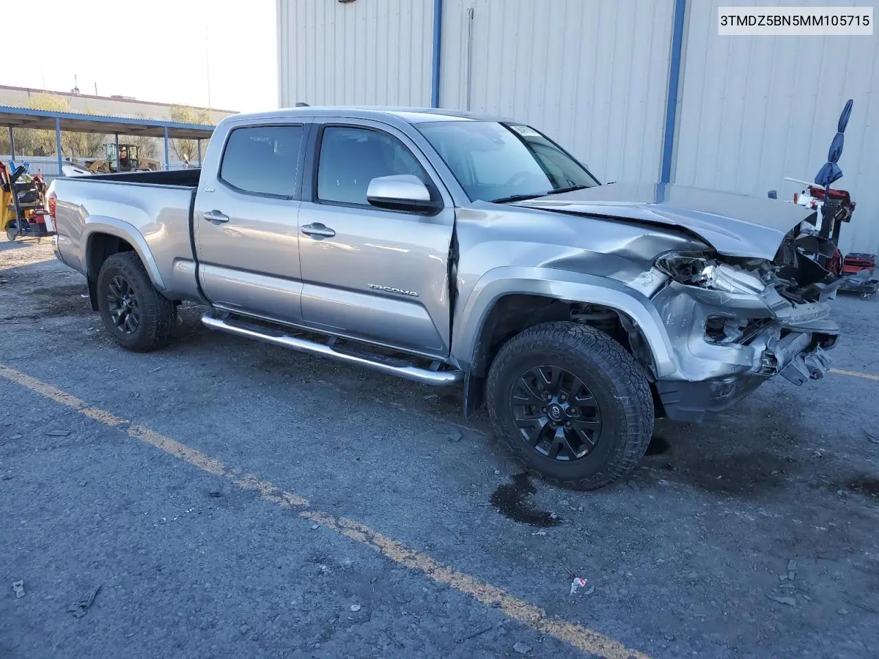 3TMDZ5BN5MM105715 2021 Toyota Tacoma Double Cab