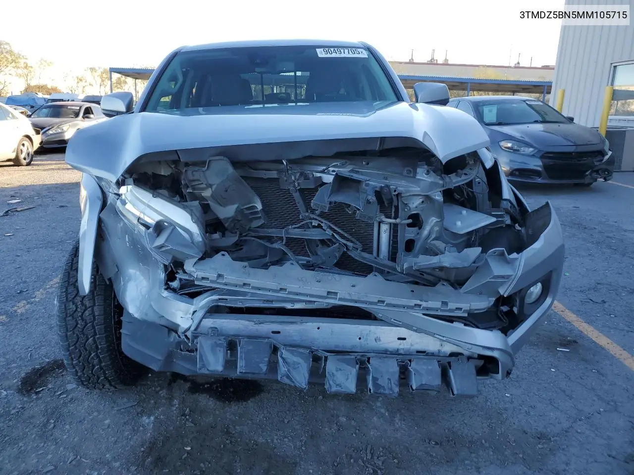 3TMDZ5BN5MM105715 2021 Toyota Tacoma Double Cab