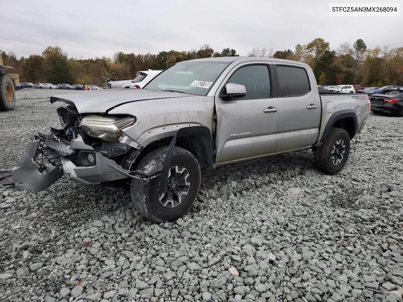5TFCZ5AN3MX268094 2021 Toyota Tacoma Double Cab
