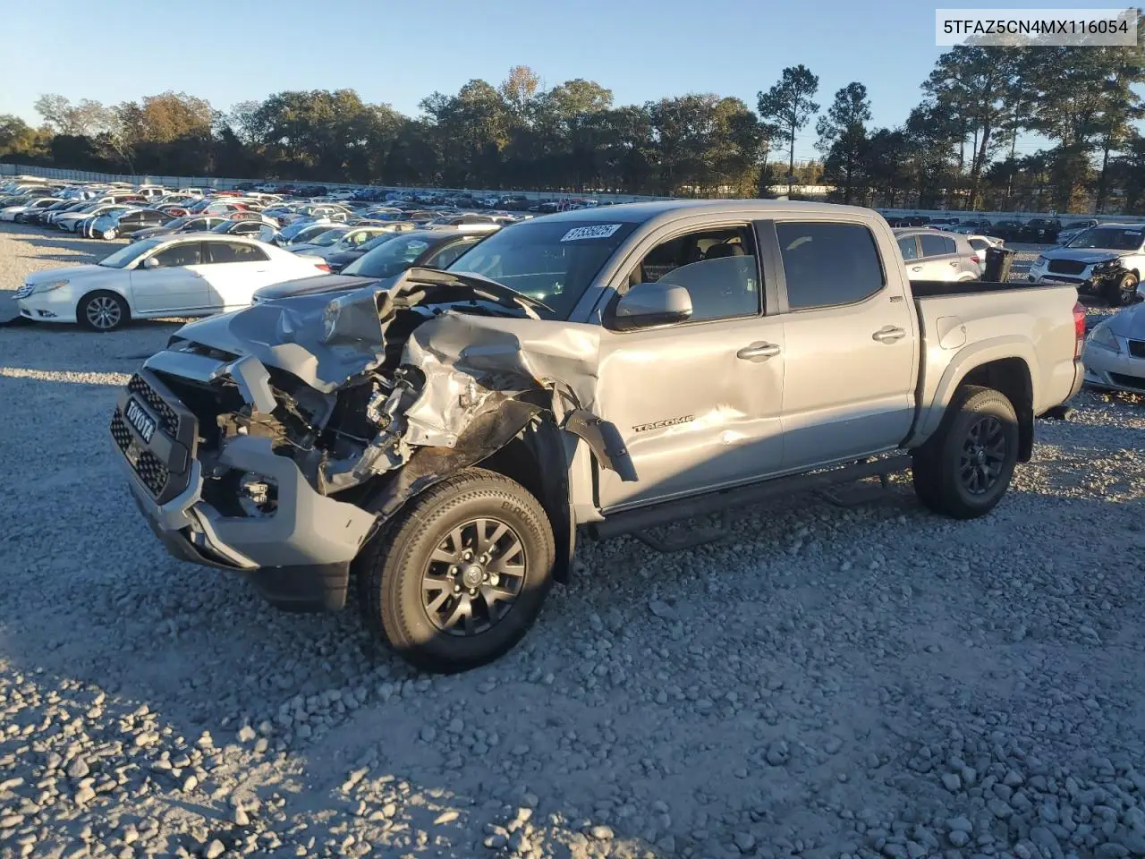 5TFAZ5CN4MX116054 2021 Toyota Tacoma Double Cab