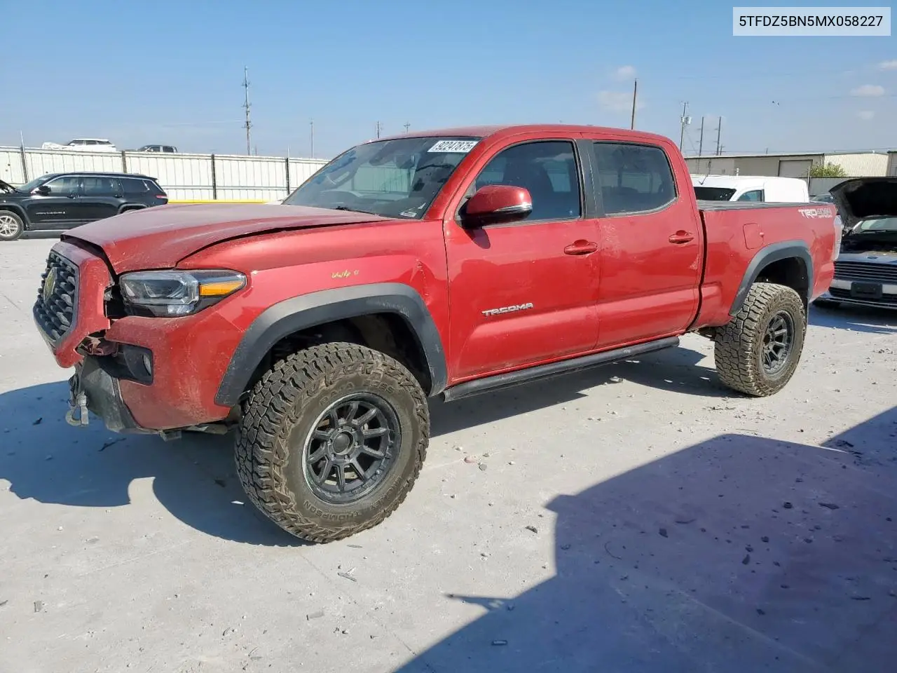 5TFDZ5BN5MX058227 2021 Toyota Tacoma Double Cab