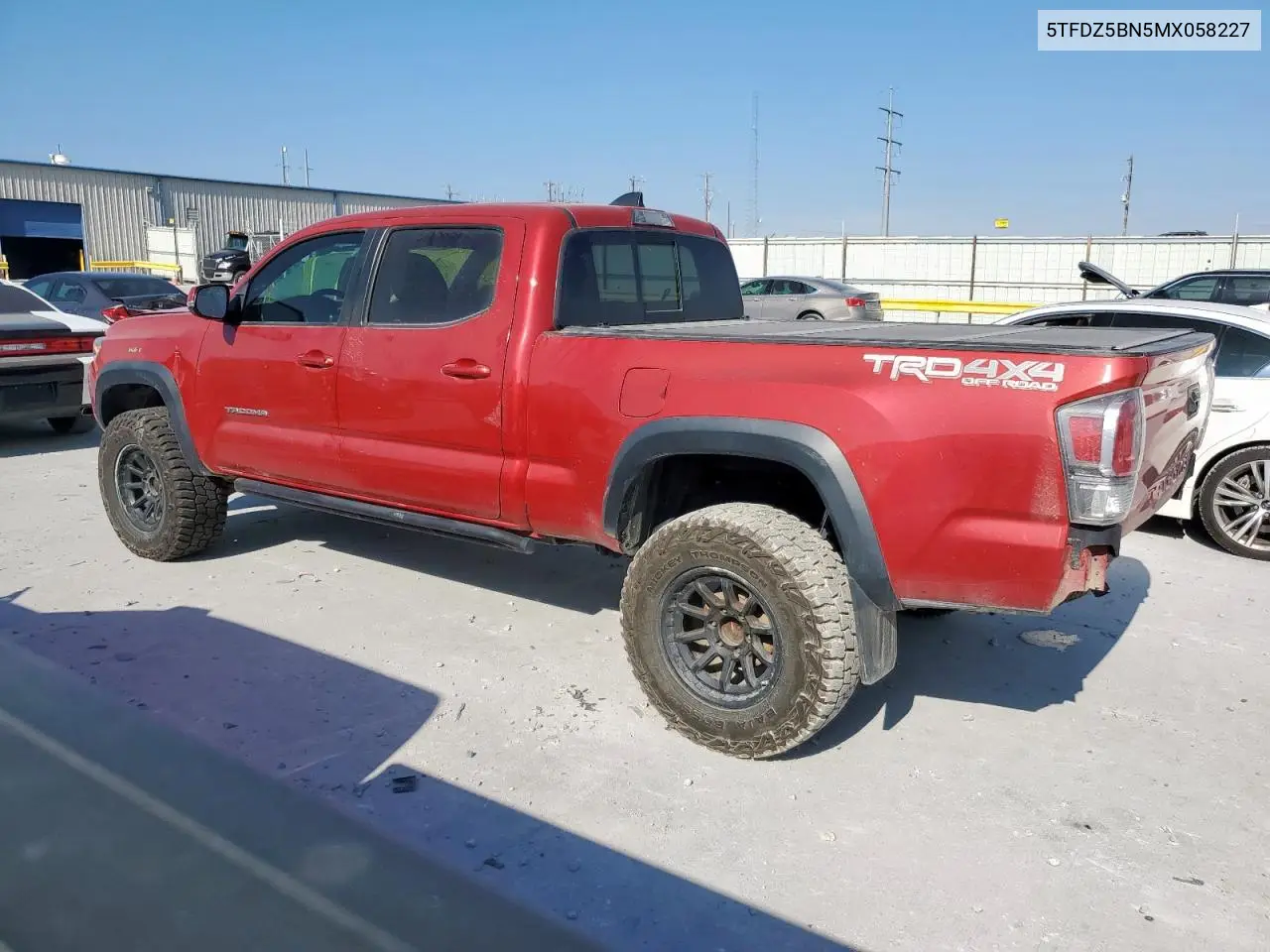 5TFDZ5BN5MX058227 2021 Toyota Tacoma Double Cab
