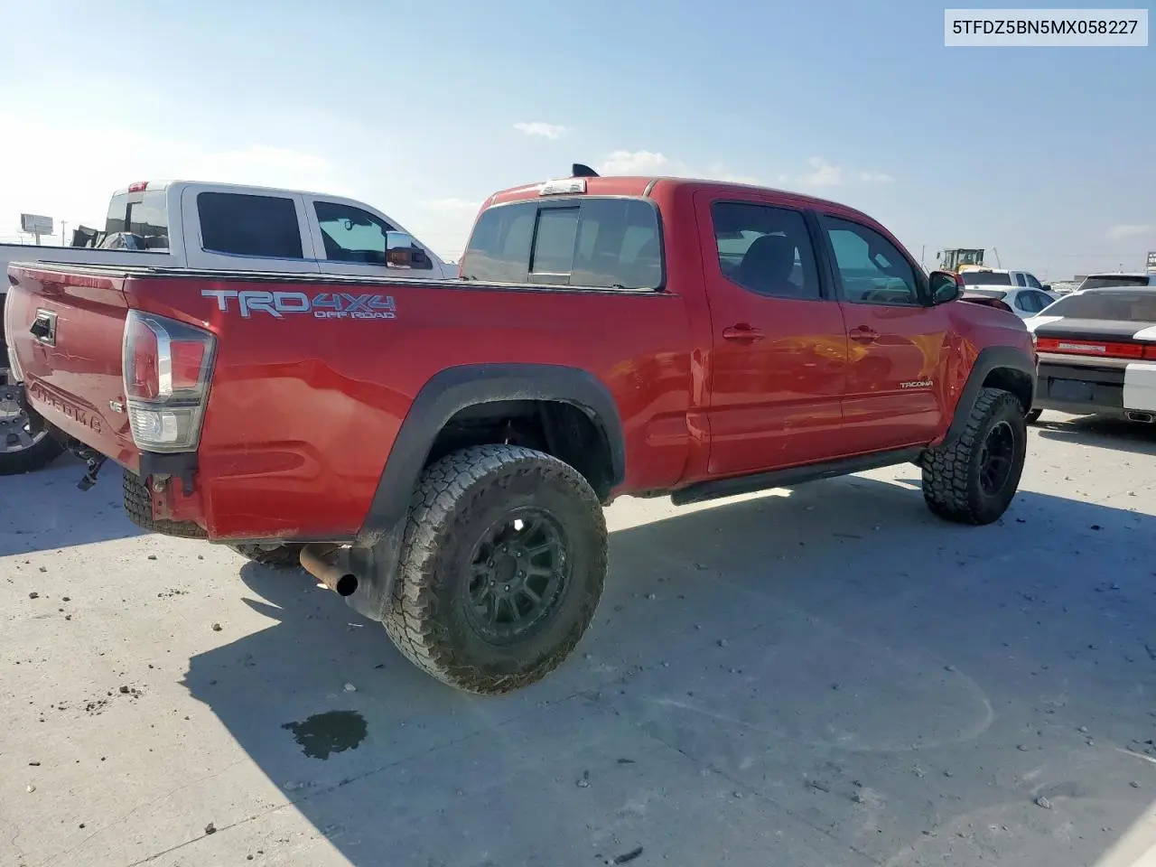 5TFDZ5BN5MX058227 2021 Toyota Tacoma Double Cab