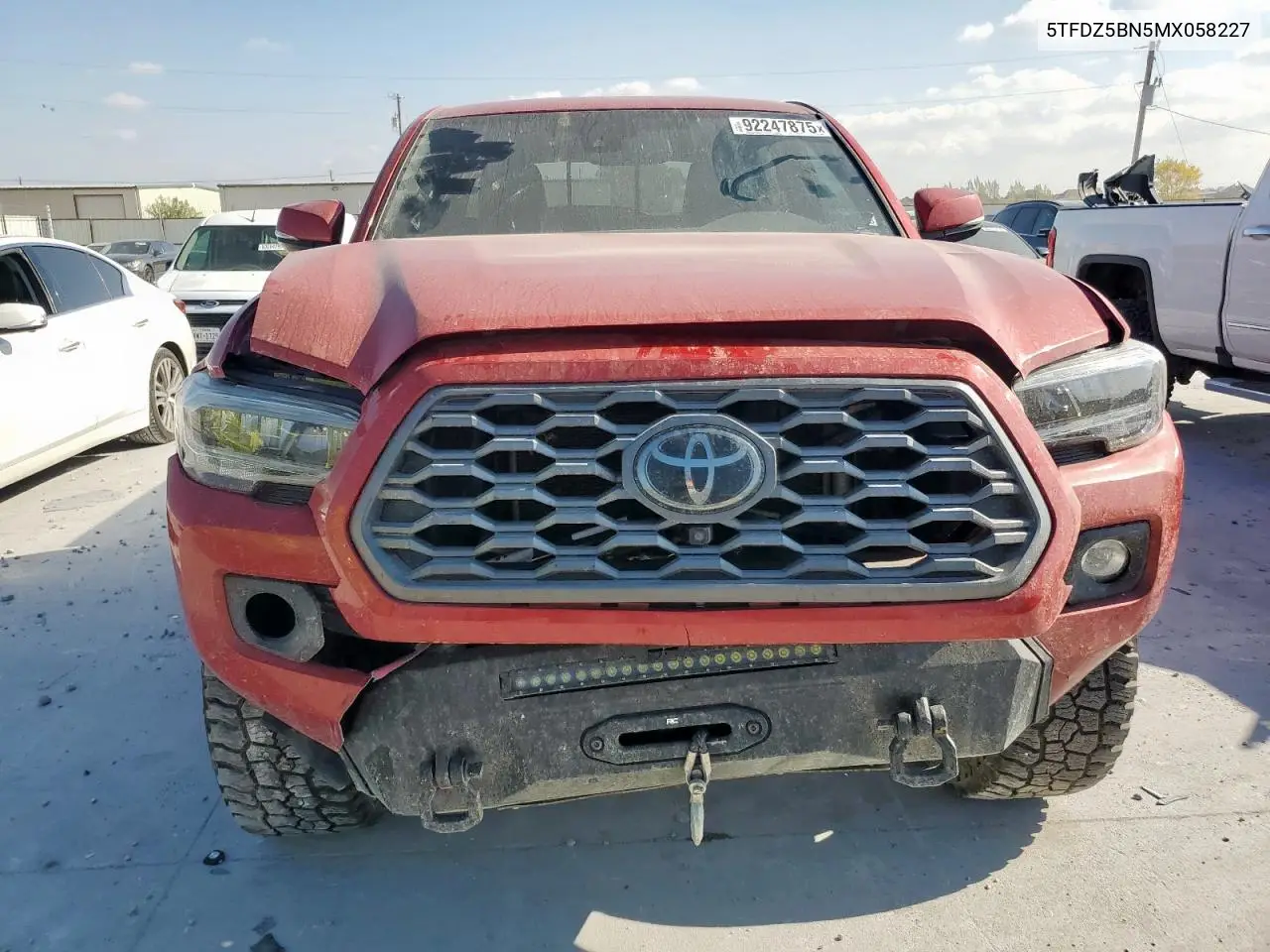5TFDZ5BN5MX058227 2021 Toyota Tacoma Double Cab