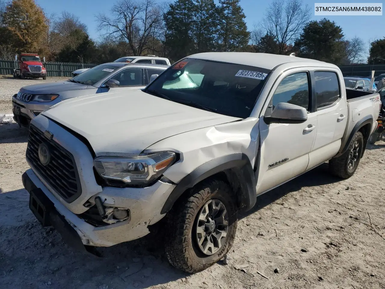 3TMCZ5AN6MM438082 2021 Toyota Tacoma Double Cab