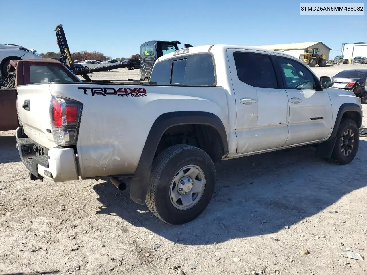 3TMCZ5AN6MM438082 2021 Toyota Tacoma Double Cab