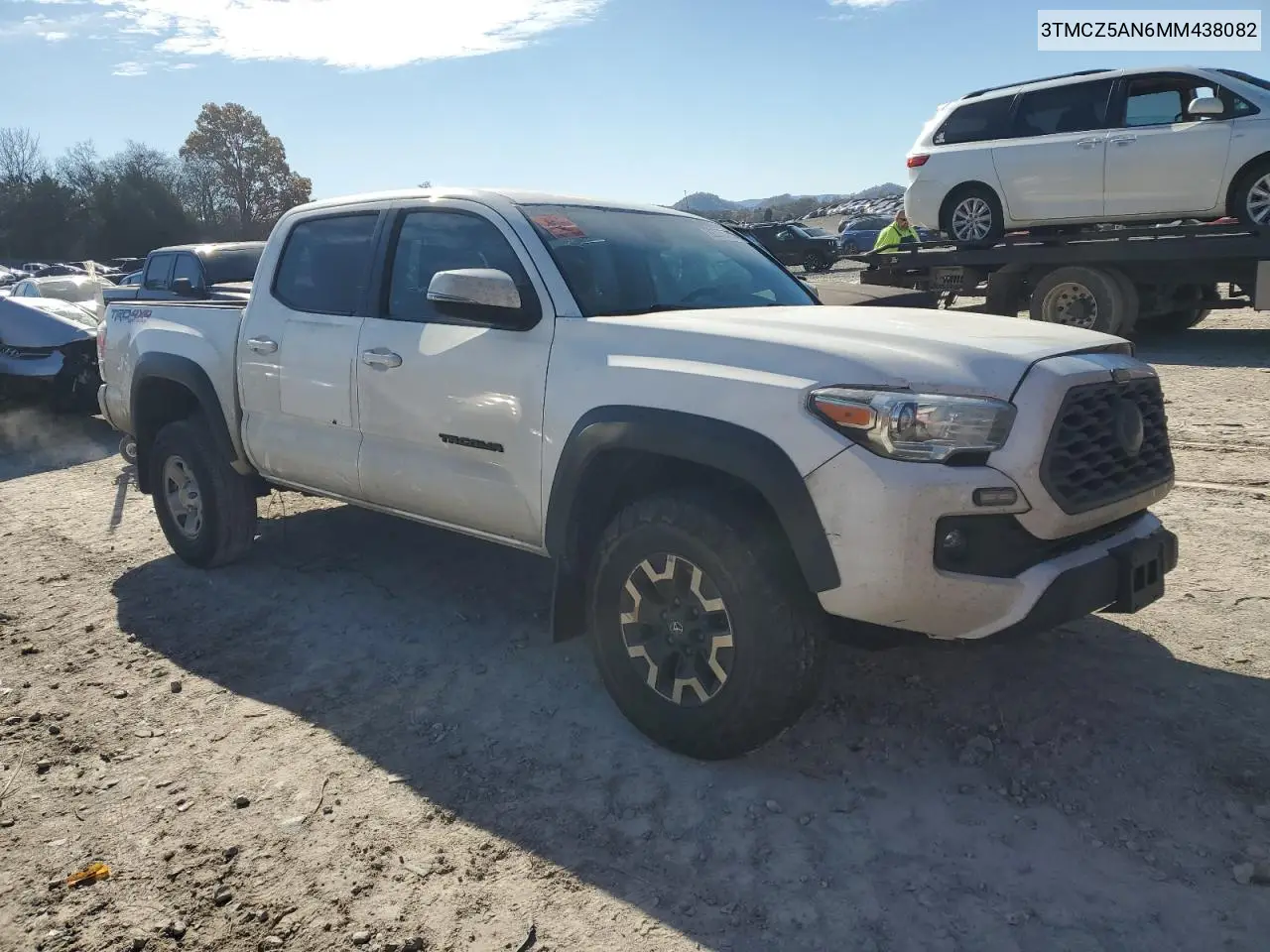 3TMCZ5AN6MM438082 2021 Toyota Tacoma Double Cab