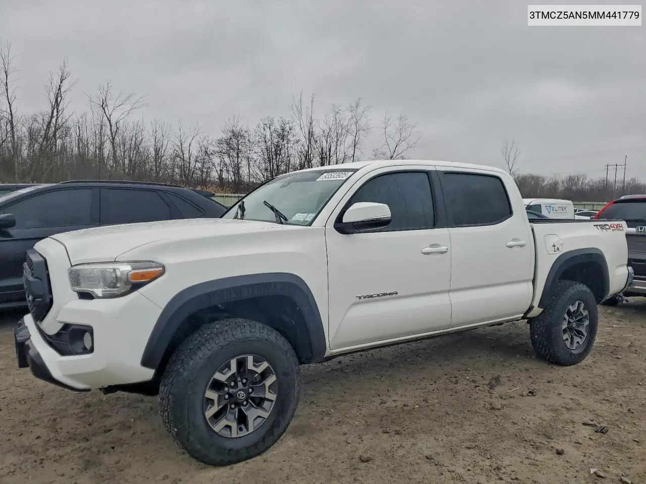 3TMCZ5AN5MM441779 2021 Toyota Tacoma Double Cab