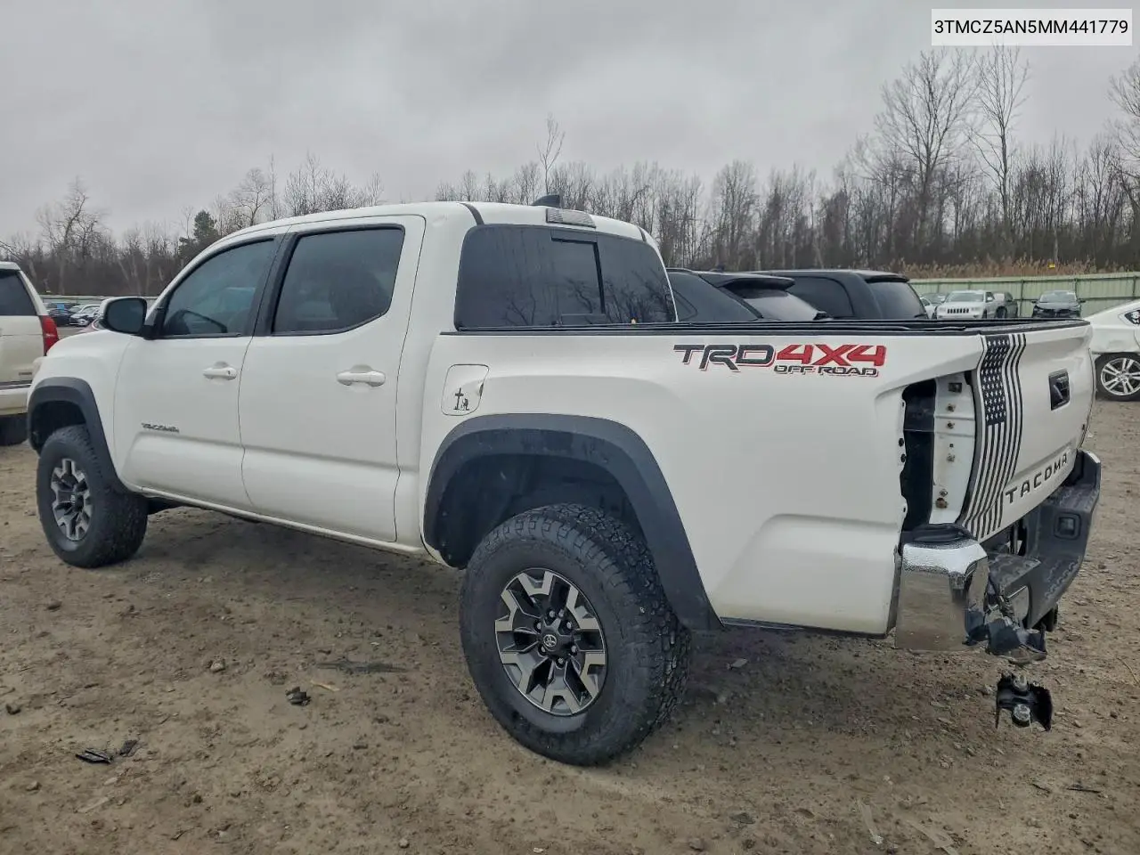 3TMCZ5AN5MM441779 2021 Toyota Tacoma Double Cab