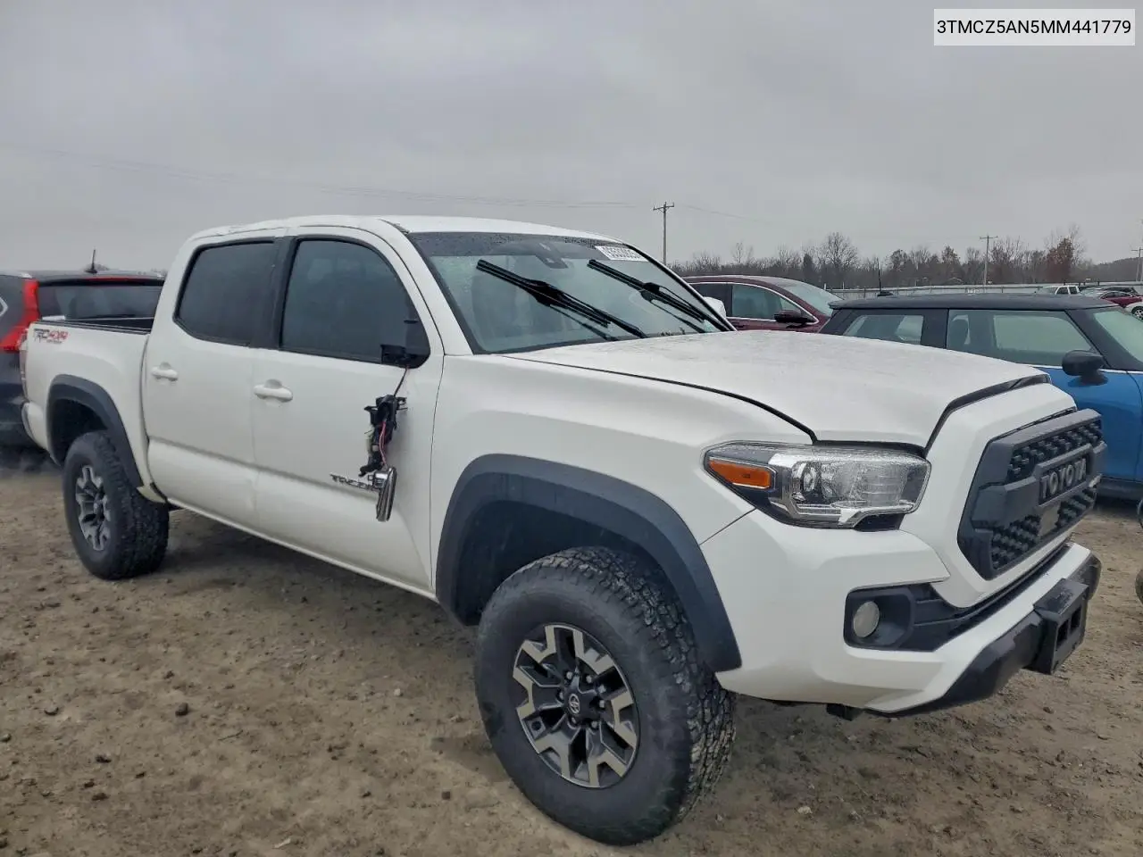 3TMCZ5AN5MM441779 2021 Toyota Tacoma Double Cab