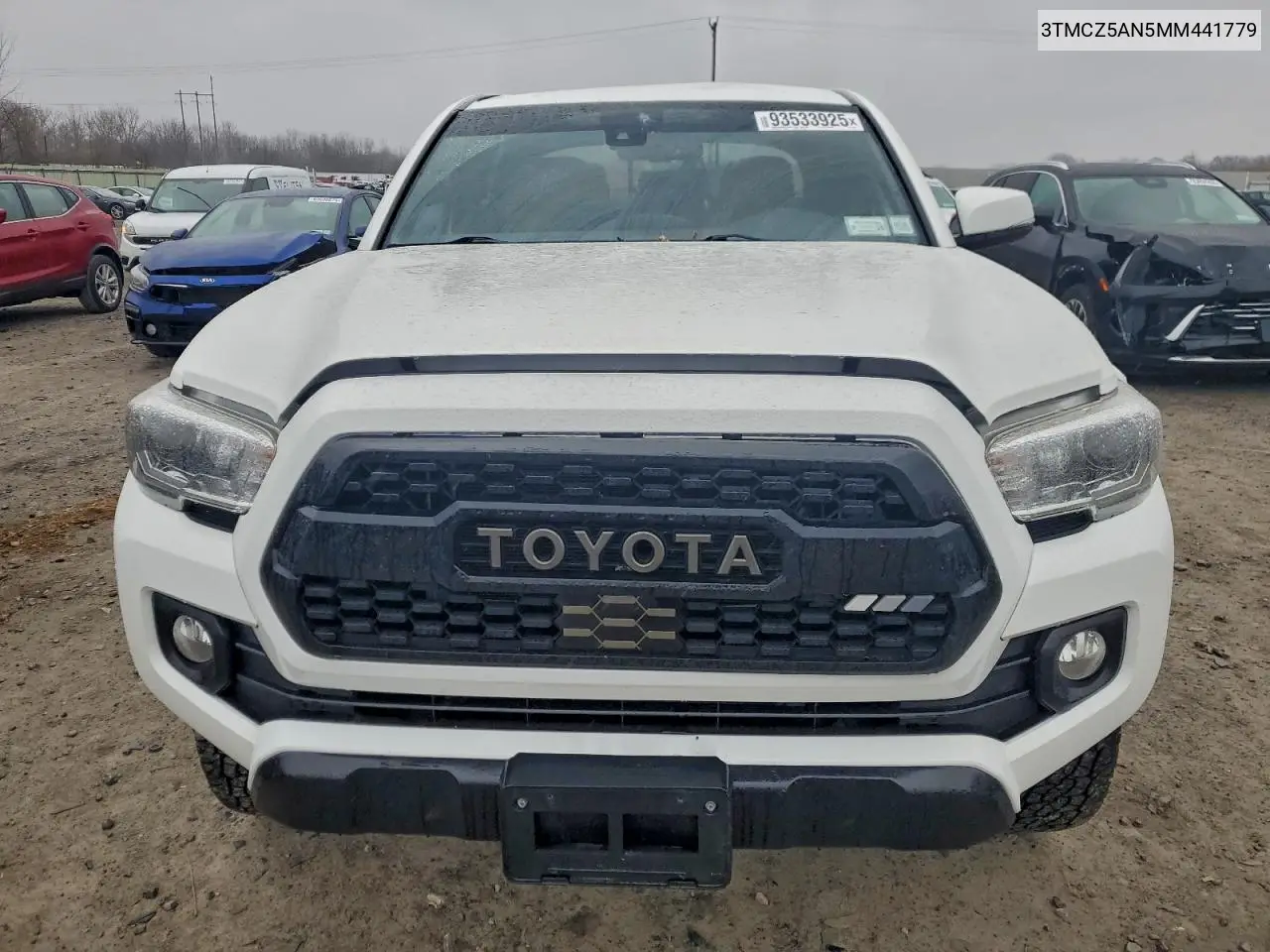3TMCZ5AN5MM441779 2021 Toyota Tacoma Double Cab