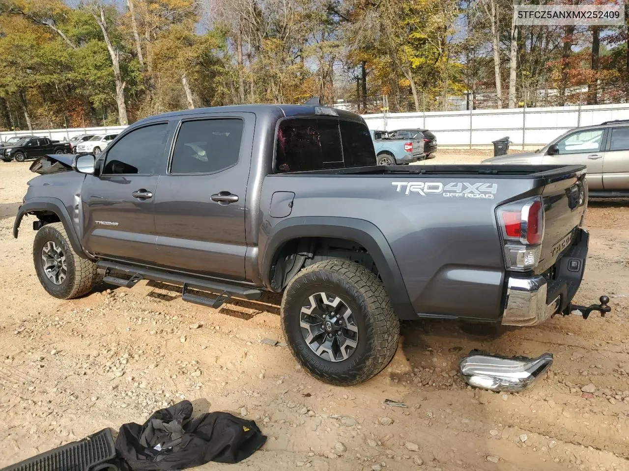 5TFCZ5ANXMX252409 2021 Toyota Tacoma Double Cab