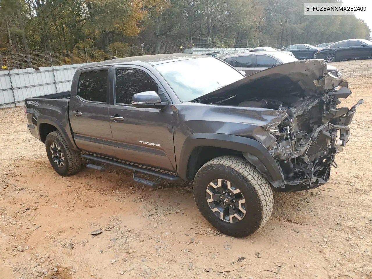 5TFCZ5ANXMX252409 2021 Toyota Tacoma Double Cab