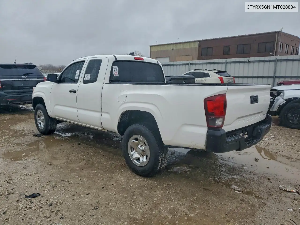 3TYRX5GN1MT028804 2021 Toyota Tacoma Access Cab