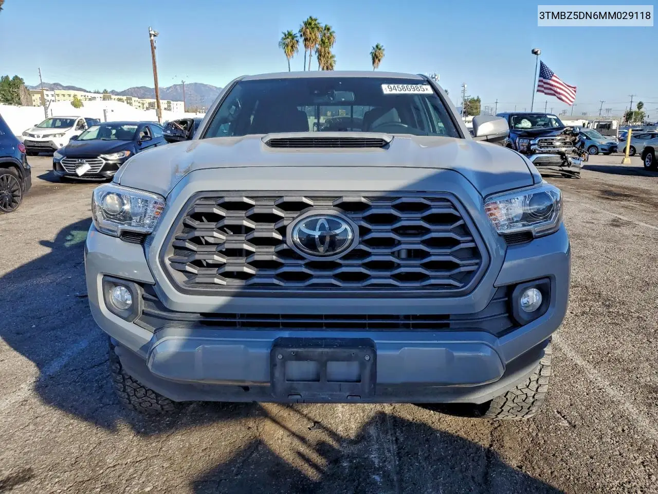 3TMBZ5DN6MM029118 2021 Toyota Tacoma Double Cab