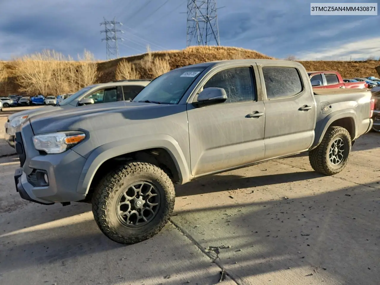3TMCZ5AN4MM430871 2021 Toyota Tacoma Double Cab