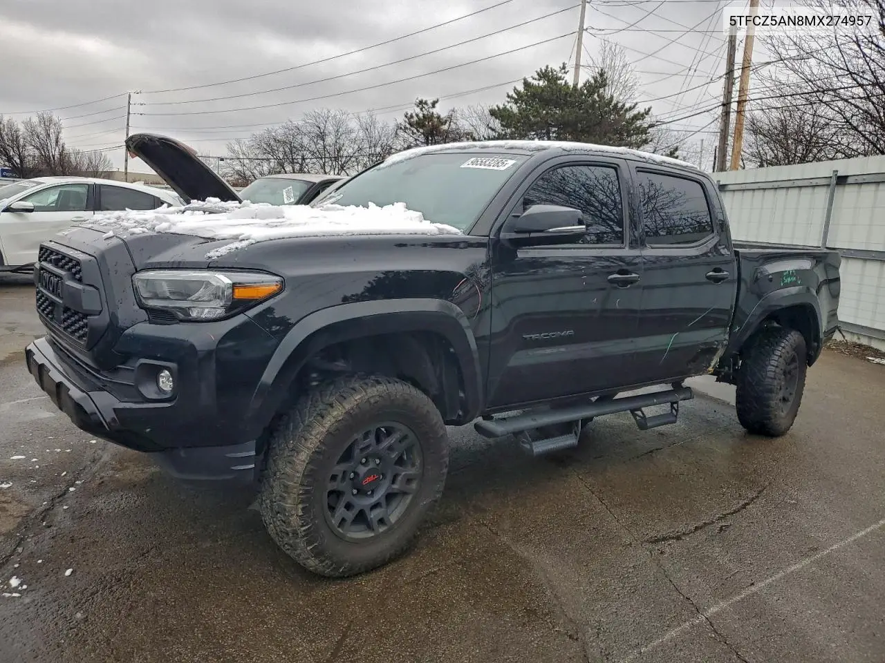 5TFCZ5AN8MX274957 2021 Toyota Tacoma Double Cab