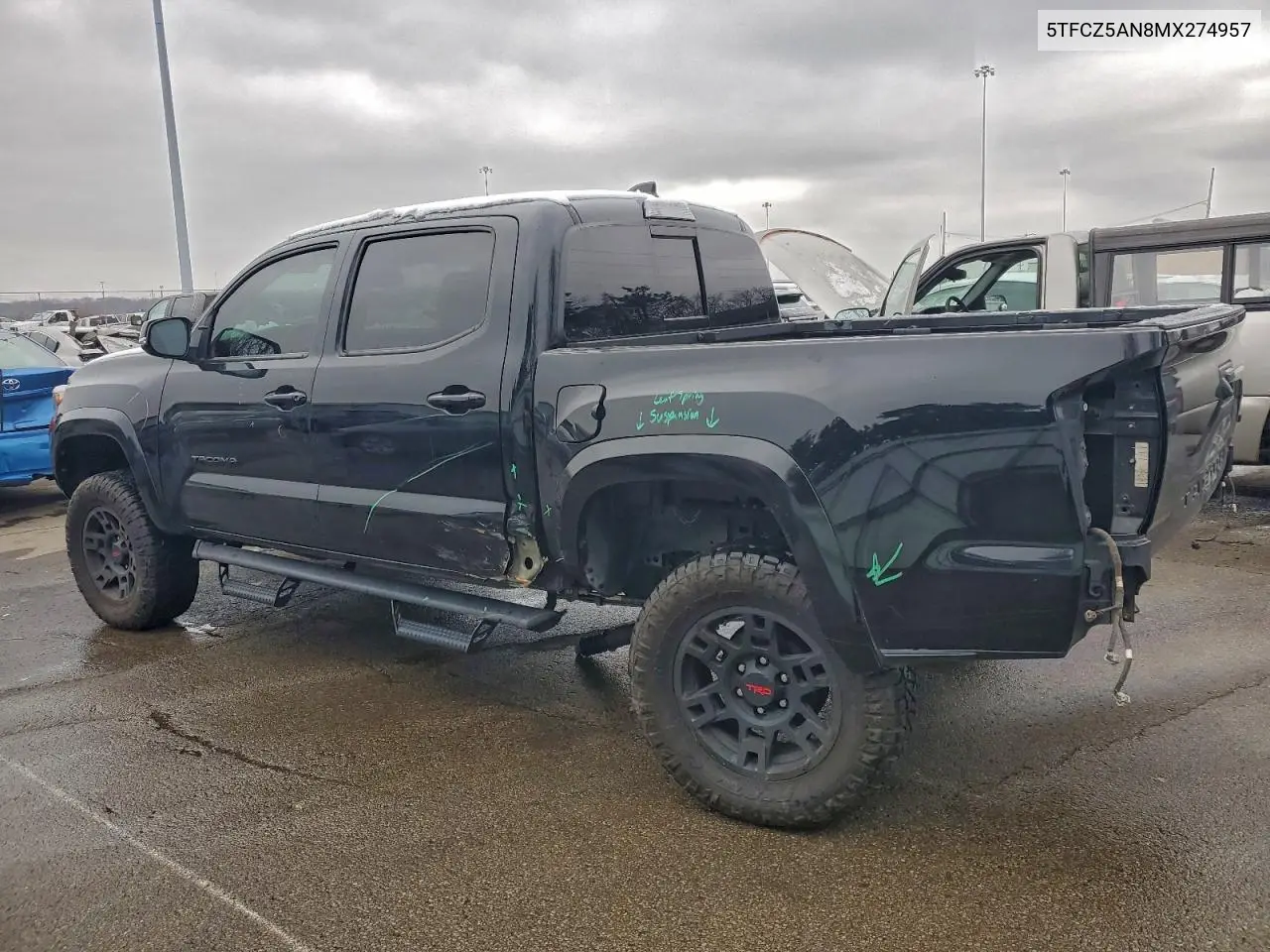 5TFCZ5AN8MX274957 2021 Toyota Tacoma Double Cab