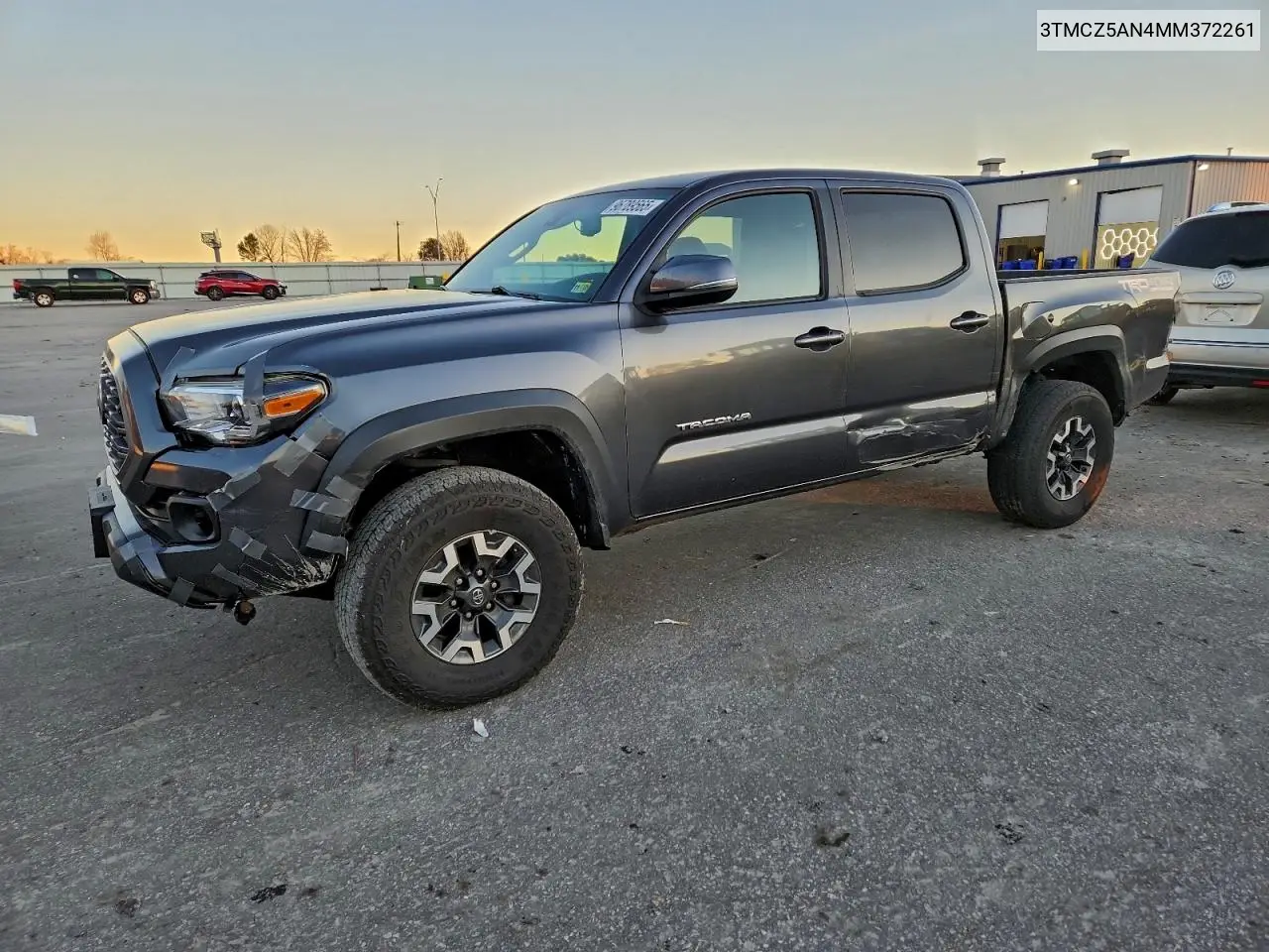 3TMCZ5AN4MM372261 2021 Toyota Tacoma Double Cab