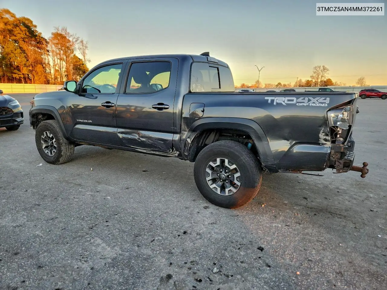 3TMCZ5AN4MM372261 2021 Toyota Tacoma Double Cab