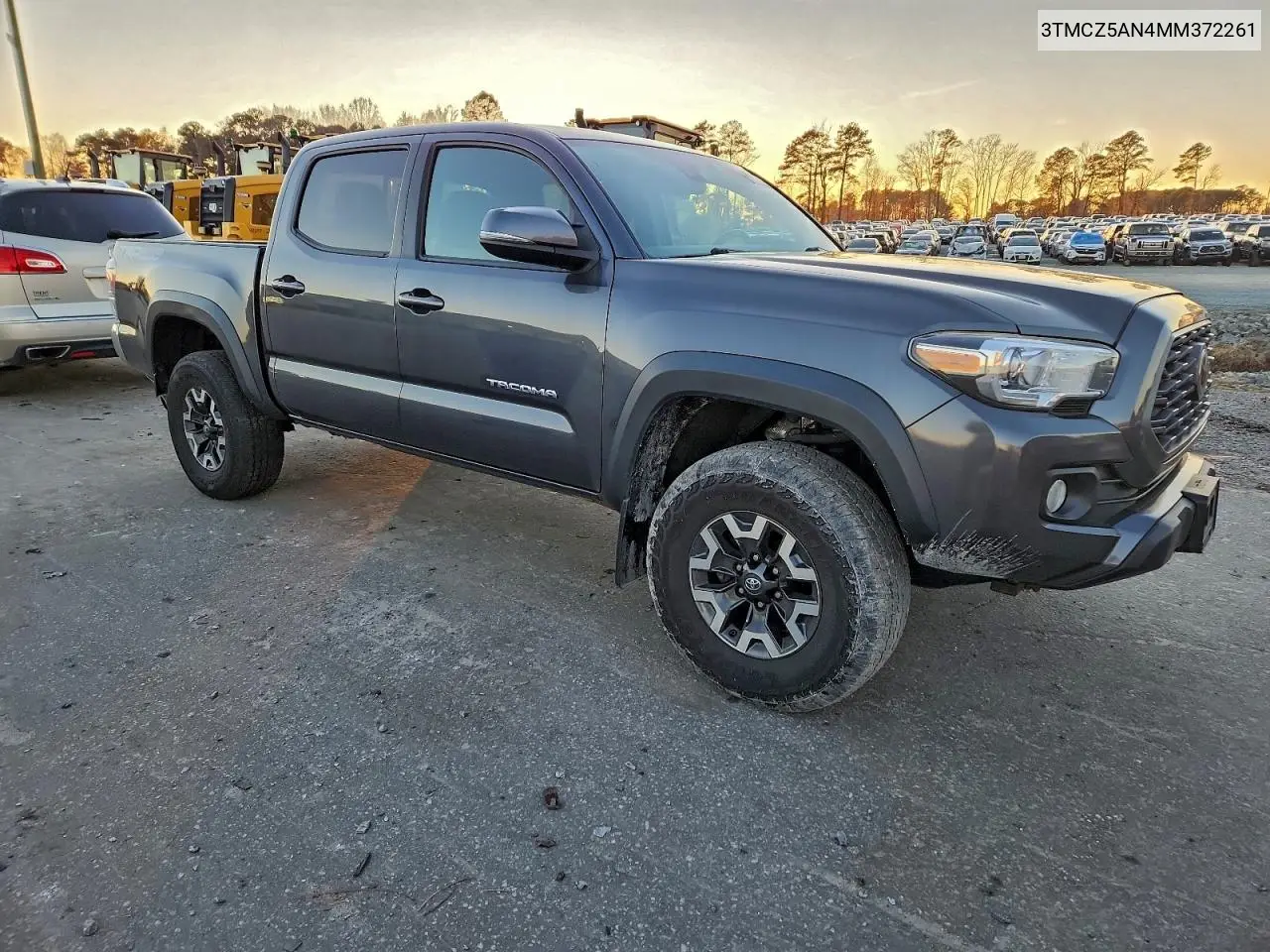 3TMCZ5AN4MM372261 2021 Toyota Tacoma Double Cab