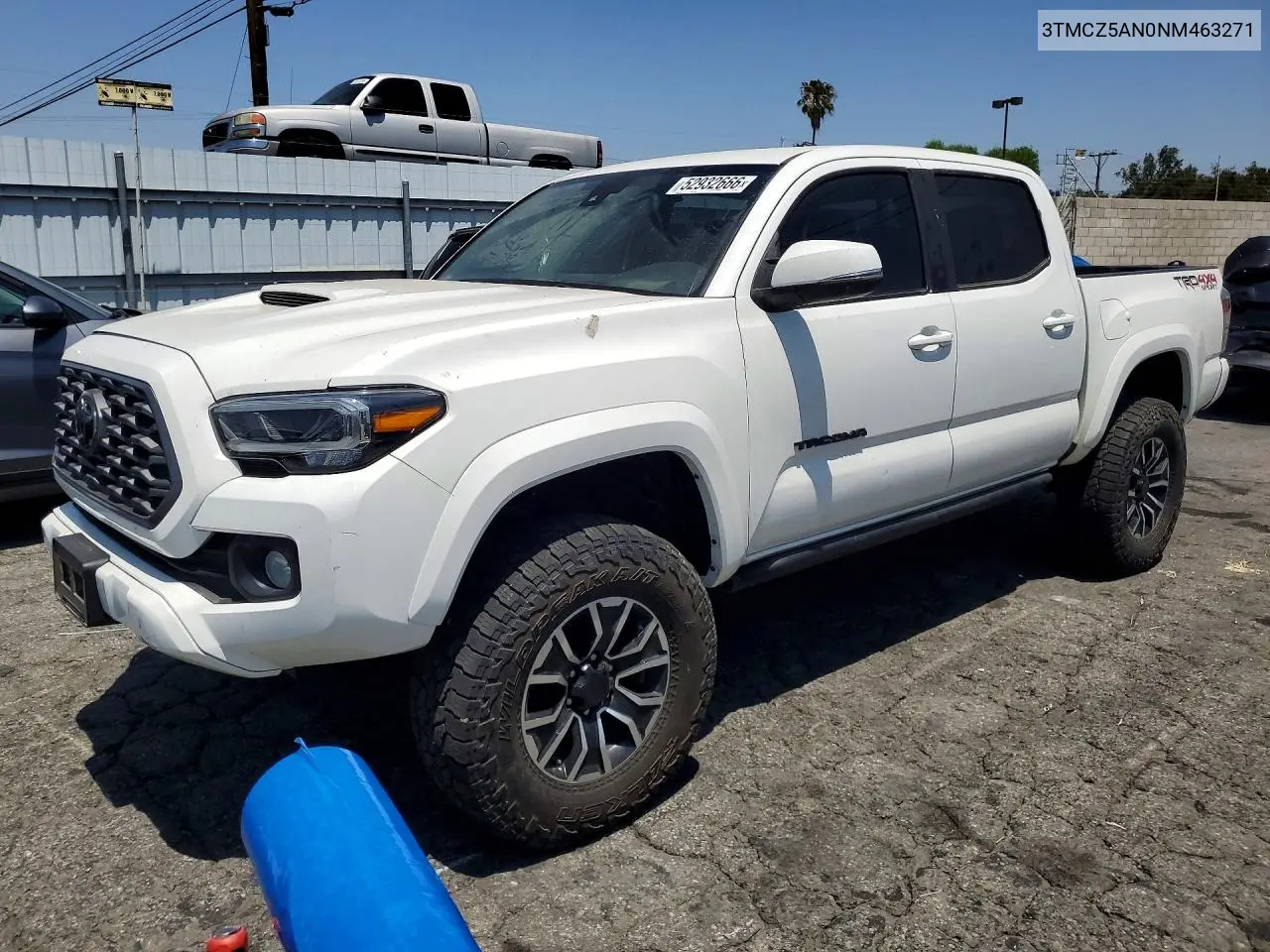 3TMCZ5AN0NM463271 2022 Toyota Tacoma Trd Sport