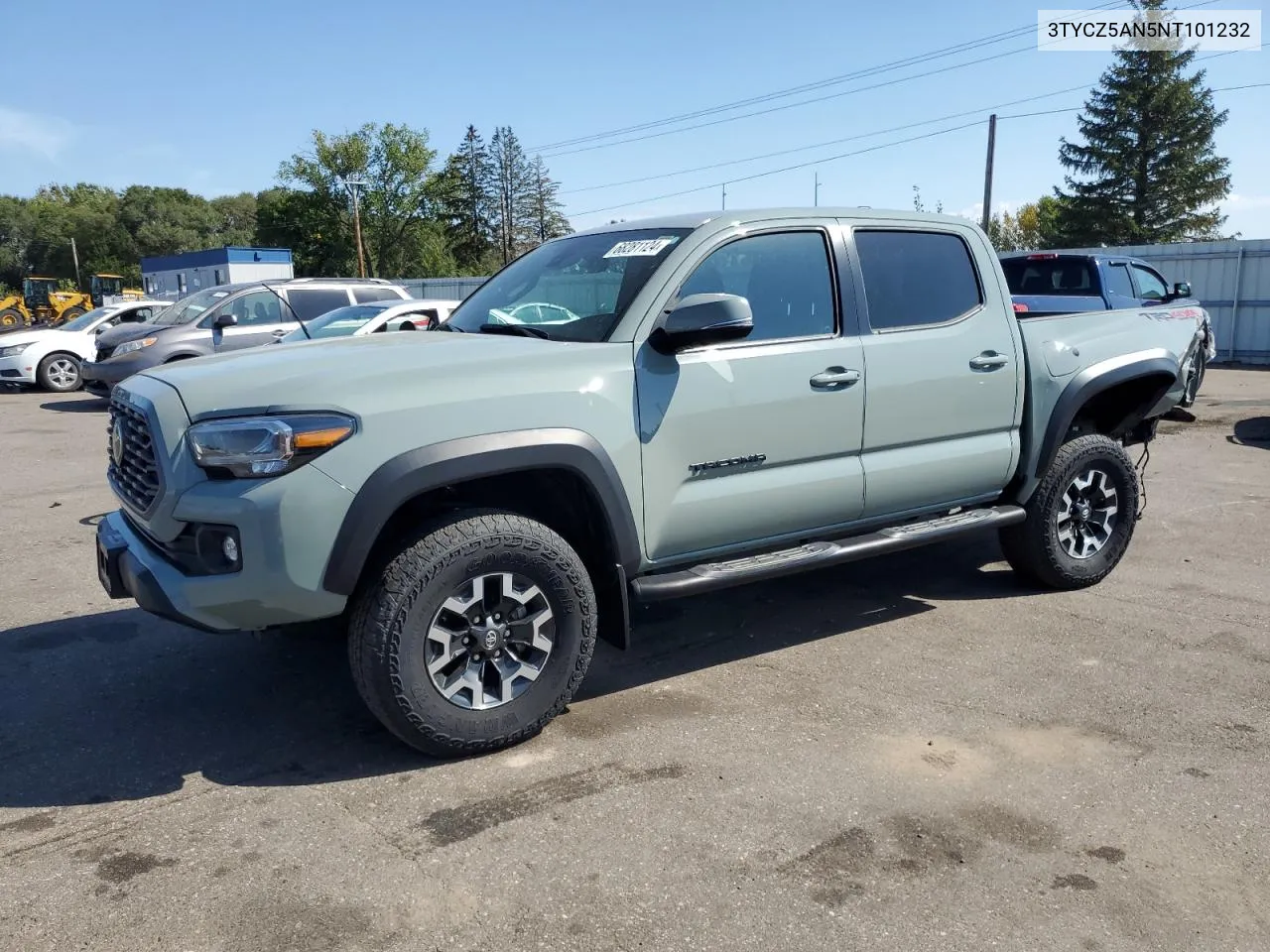 3TYCZ5AN5NT101232 2022 Toyota Tacoma Double Cab