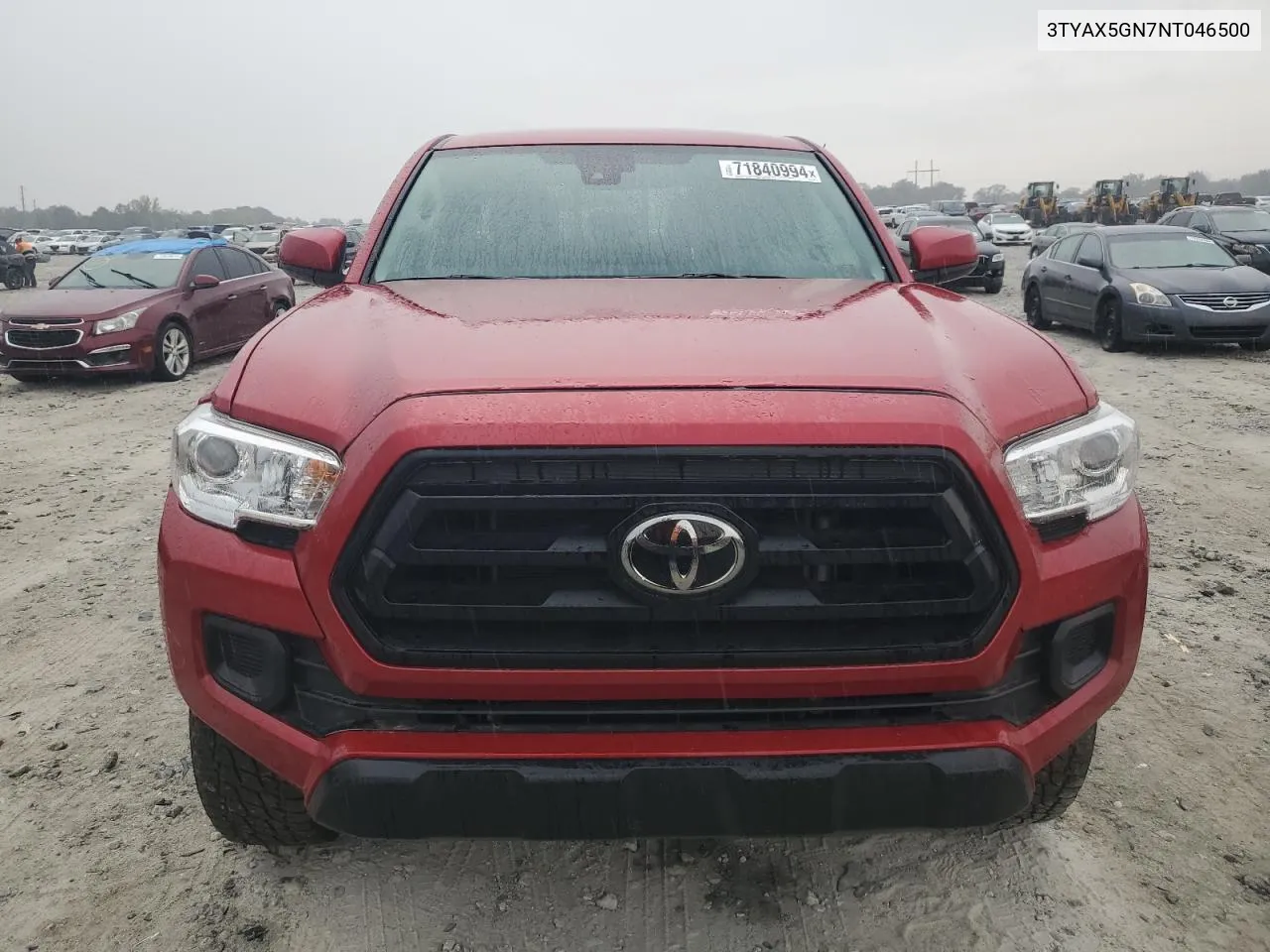 3TYAX5GN7NT046500 2022 Toyota Tacoma Double Cab