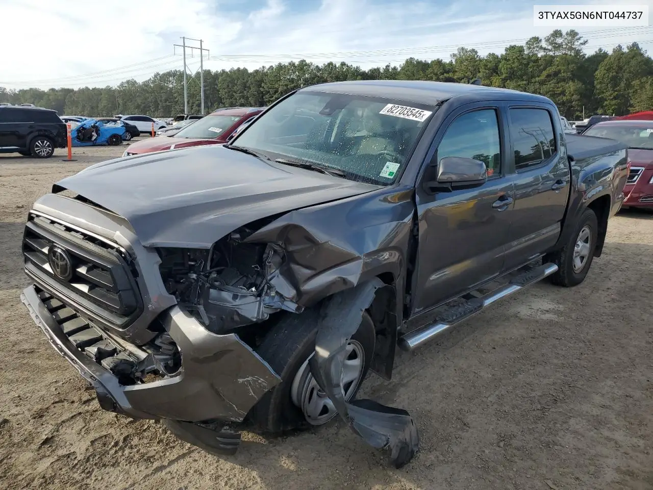 3TYAX5GN6NT044737 2022 Toyota Tacoma Double Cab