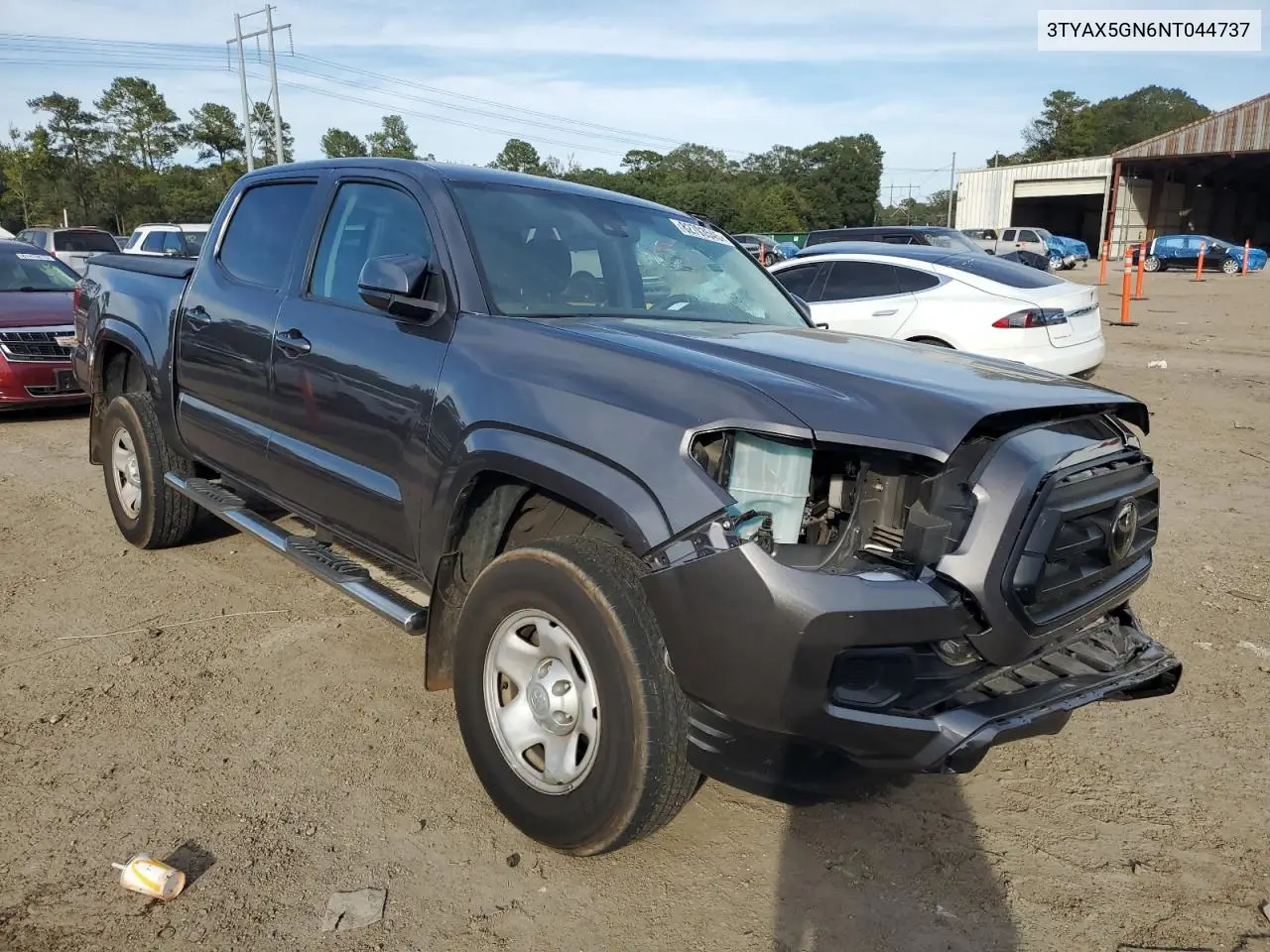 3TYAX5GN6NT044737 2022 Toyota Tacoma Double Cab