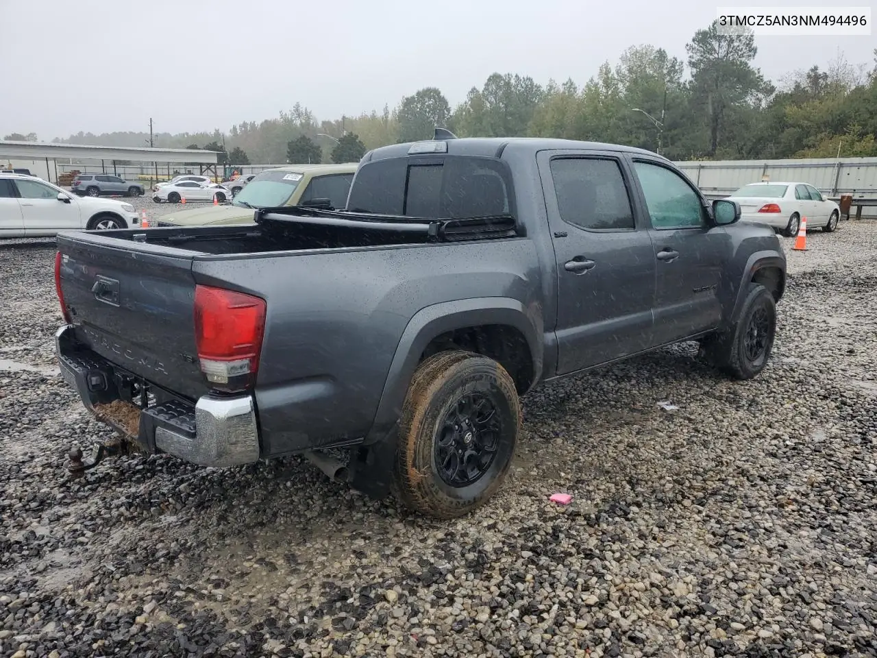 3TMCZ5AN3NM494496 2022 Toyota Tacoma Double Cab