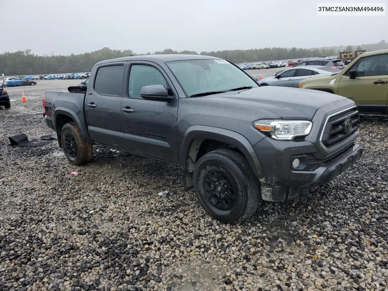 3TMCZ5AN3NM494496 2022 Toyota Tacoma Double Cab