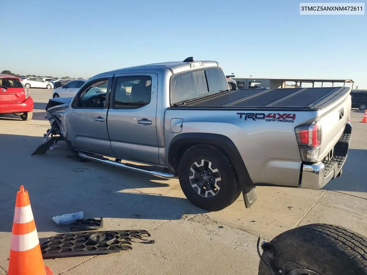 3TMCZ5ANXNM472611 2022 Toyota Tacoma Double Cab