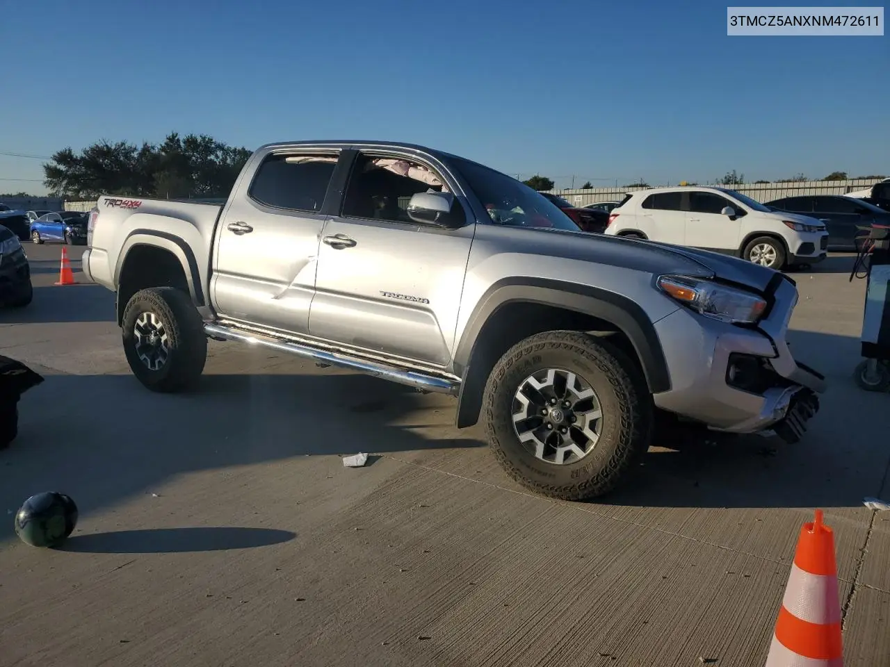 3TMCZ5ANXNM472611 2022 Toyota Tacoma Double Cab