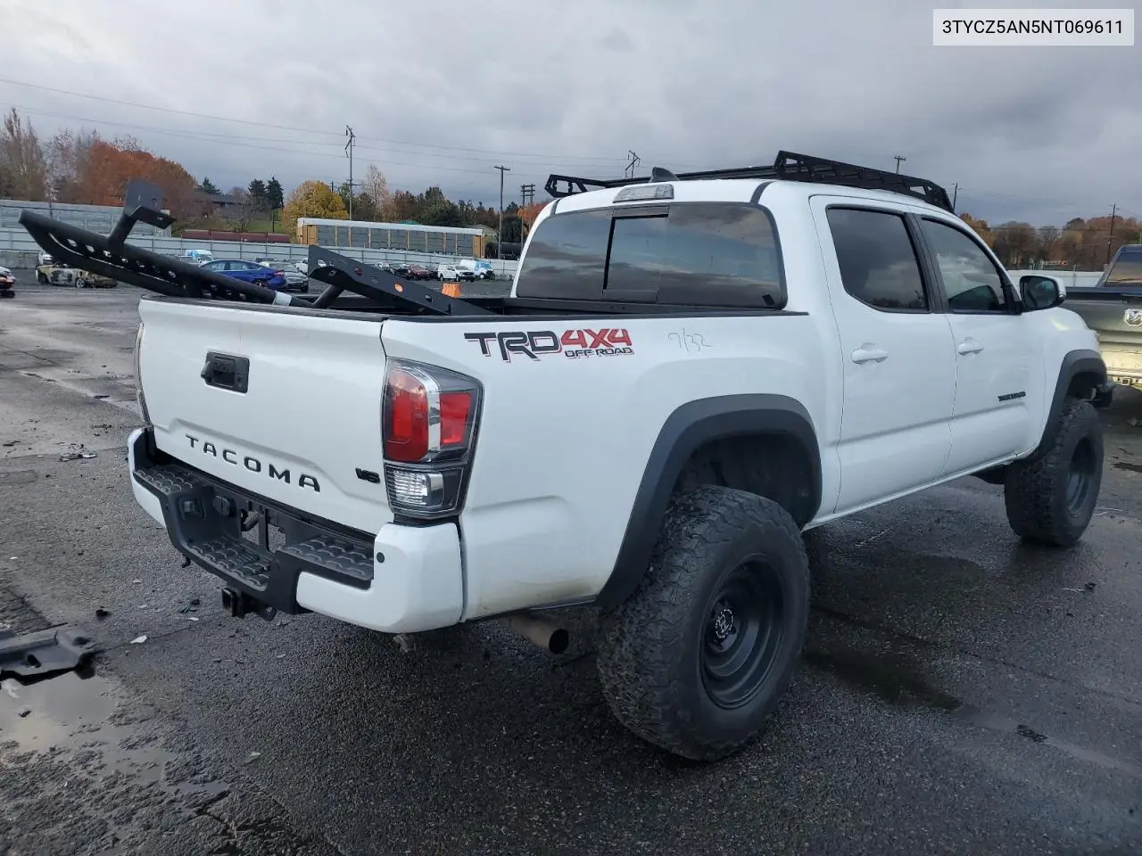 3TYCZ5AN5NT069611 2022 Toyota Tacoma Double Cab
