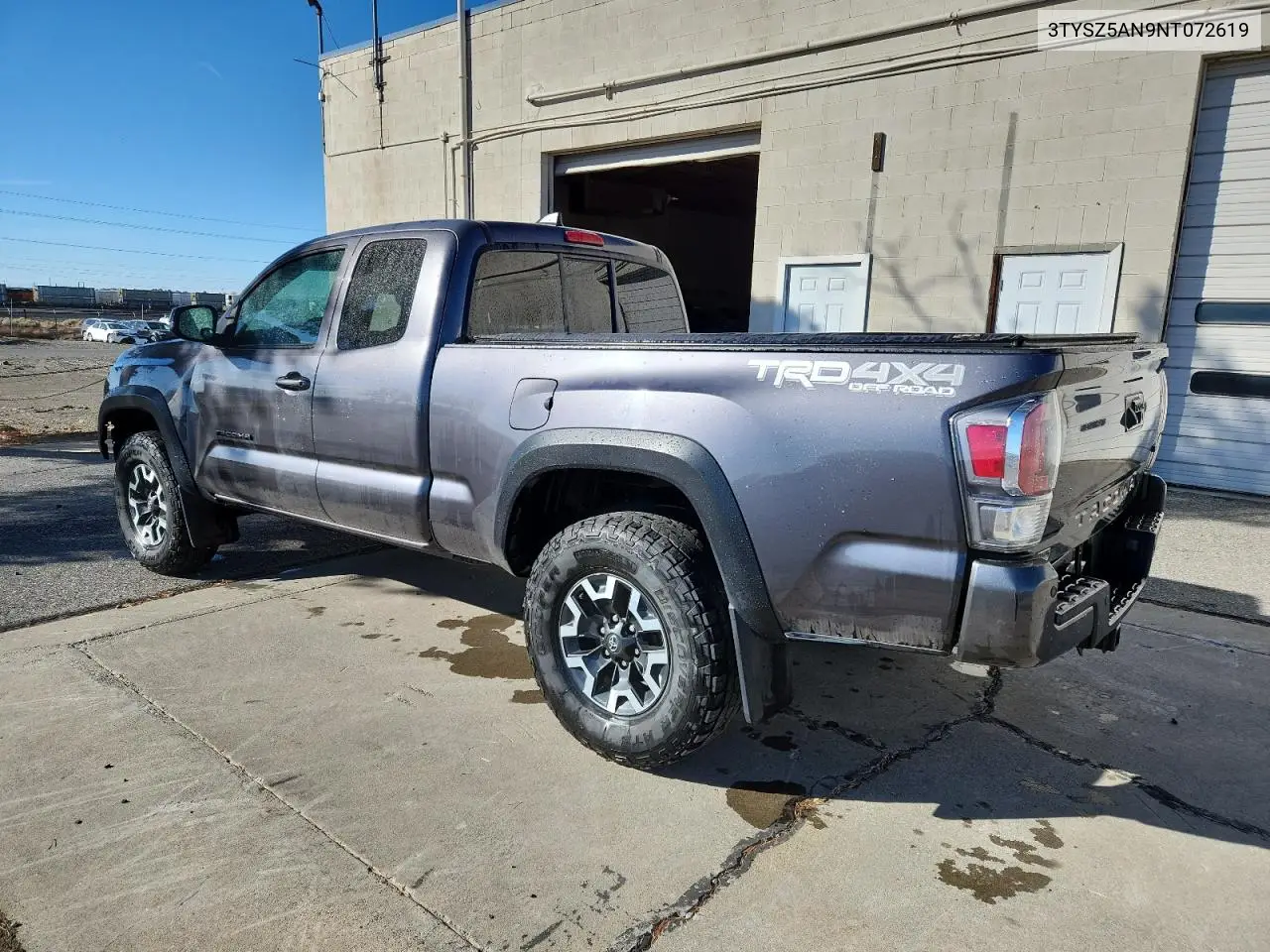 3TYSZ5AN9NT072619 2022 Toyota Tacoma Access Cab
