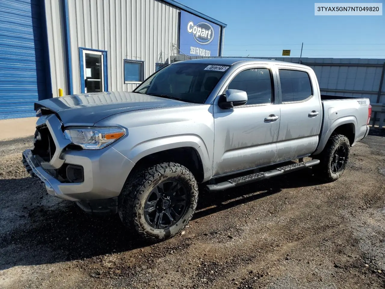 3TYAX5GN7NT049820 2022 Toyota Tacoma Double Cab
