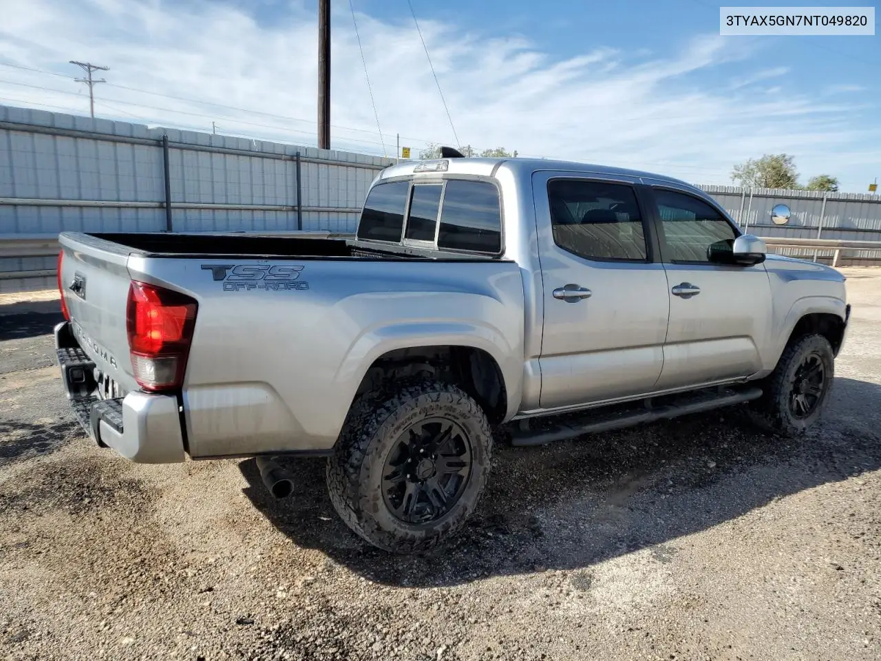 3TYAX5GN7NT049820 2022 Toyota Tacoma Double Cab