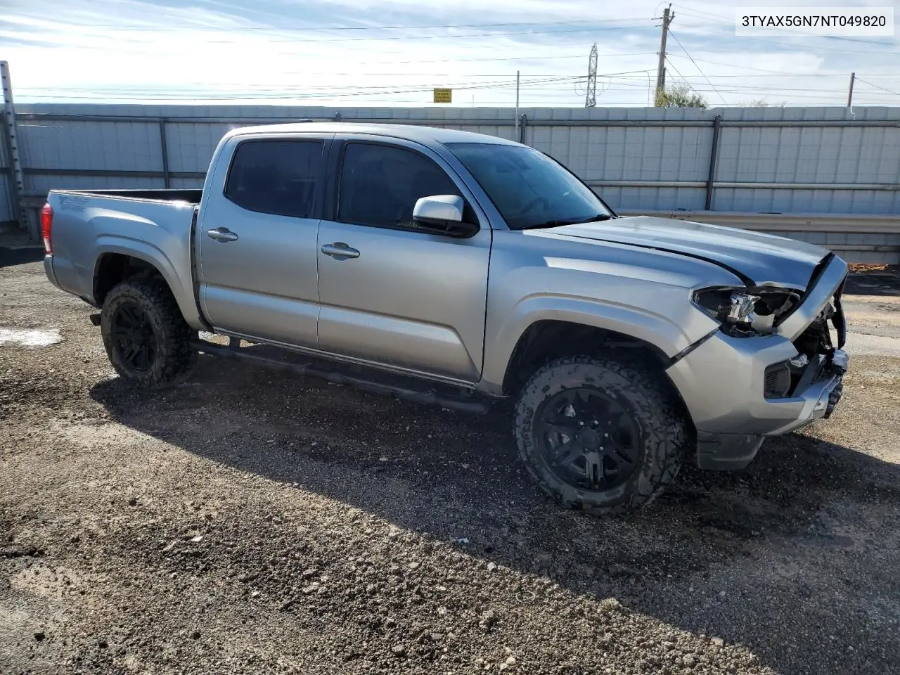 3TYAX5GN7NT049820 2022 Toyota Tacoma Double Cab