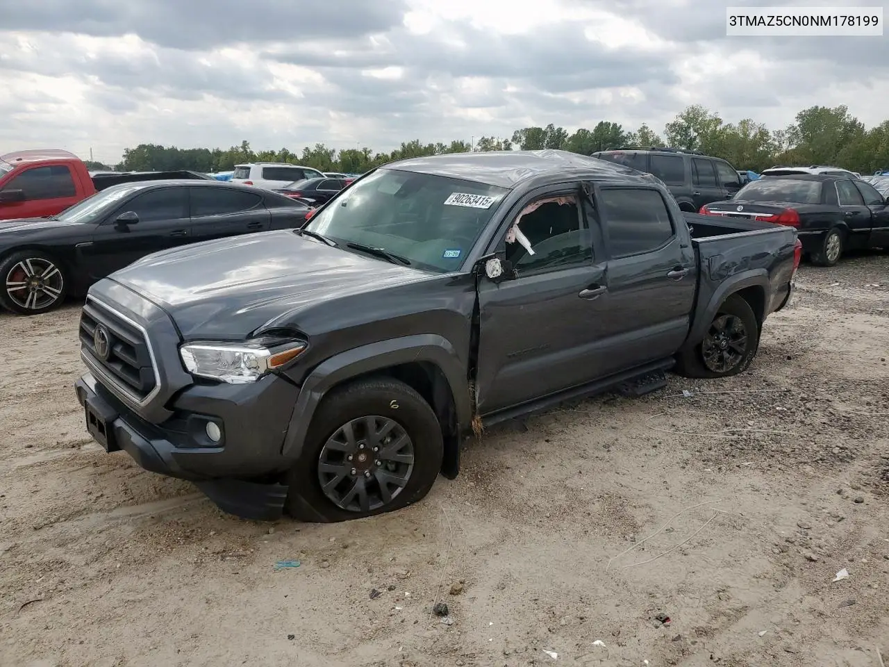 3TMAZ5CN0NM178199 2022 Toyota Tacoma Double Cab