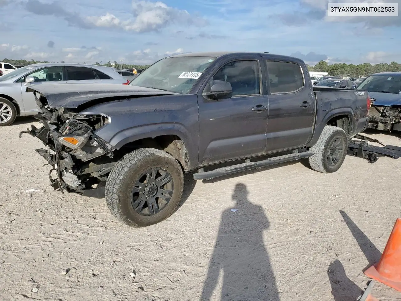 3TYAX5GN9NT062553 2022 Toyota Tacoma Double Cab