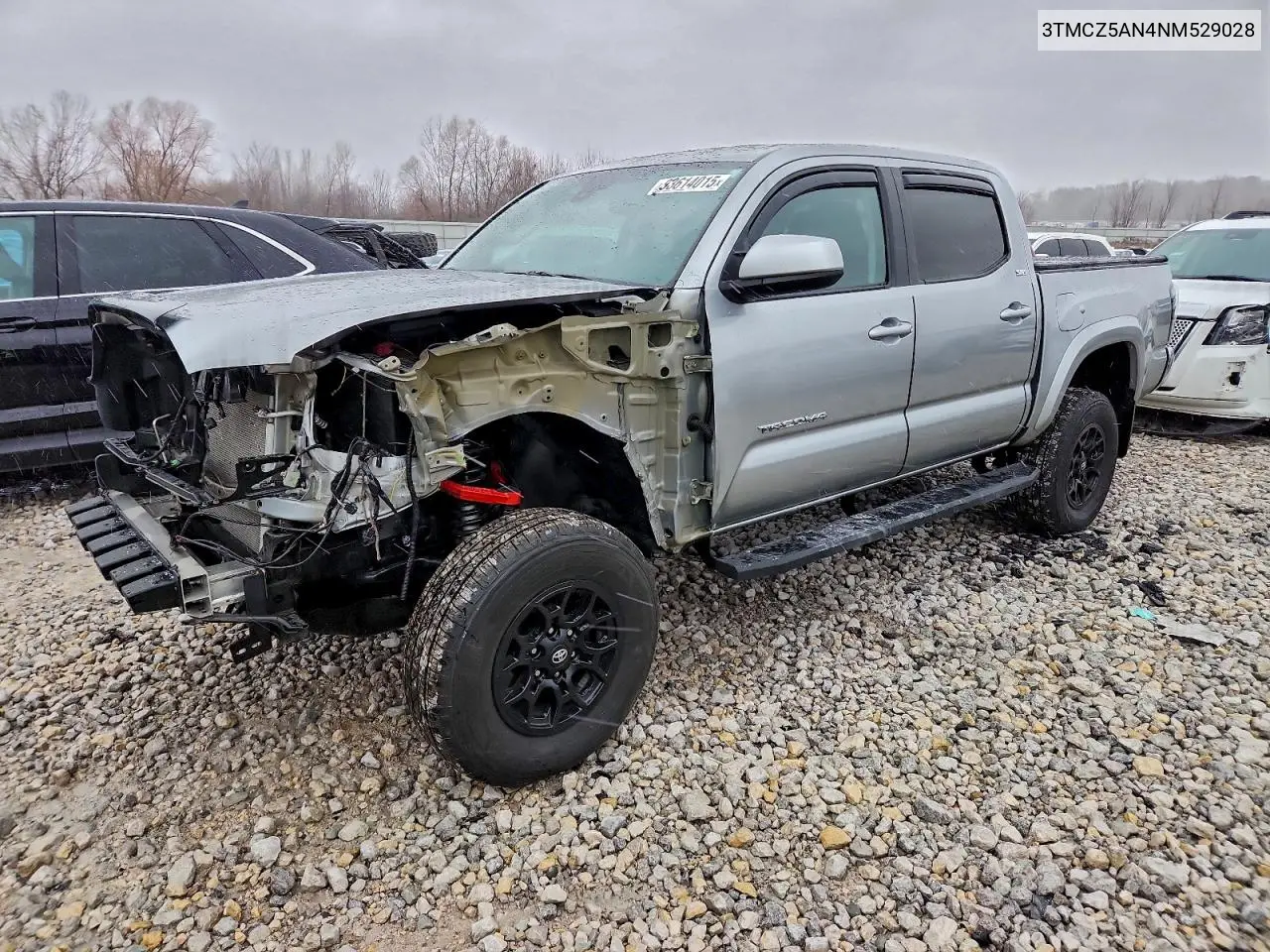 3TMCZ5AN4NM529028 2022 Toyota Tacoma Double Cab