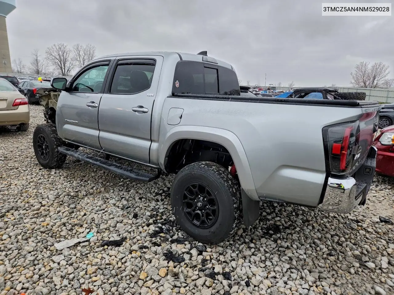 3TMCZ5AN4NM529028 2022 Toyota Tacoma Double Cab
