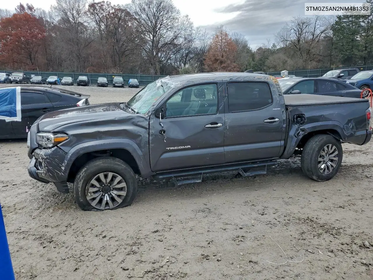 3TMGZ5AN2NM481353 2022 Toyota Tacoma Double Cab