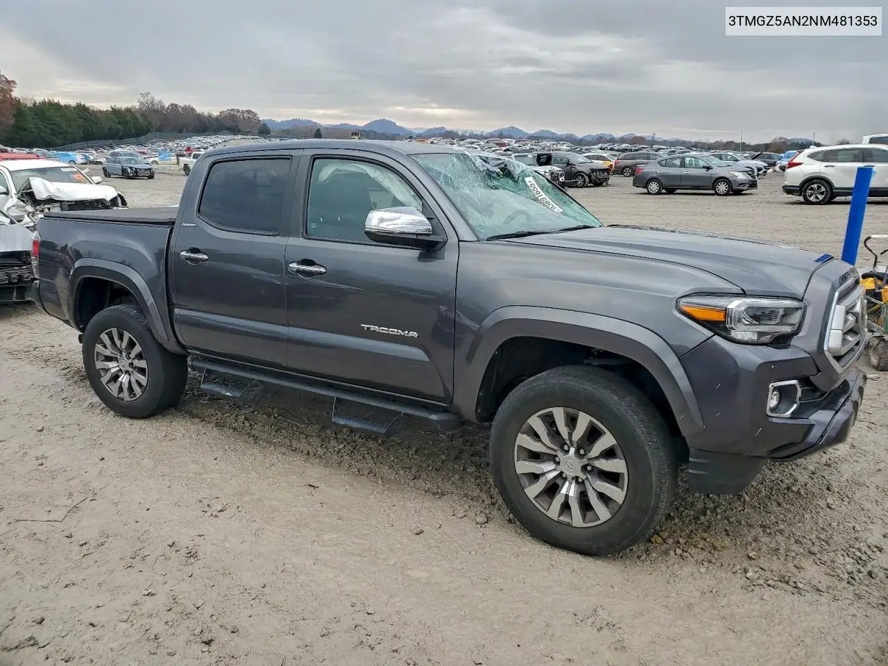 3TMGZ5AN2NM481353 2022 Toyota Tacoma Double Cab